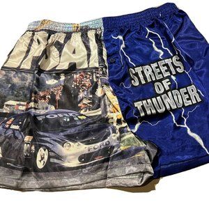 Satin Boxers V8 Supercars Streets Of Thunder Size 75-80cm